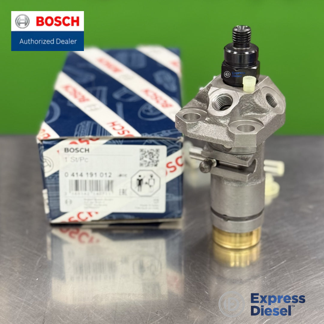 0414191012 Bosch PFR1K90A555 injection pump, mounting flange detail