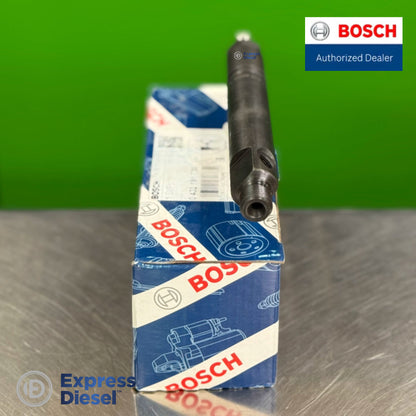 Bosch 0432191730 injector fuel inlet connection top view, fits Volvo Penta TWD1030 TWD1031, OE 479443