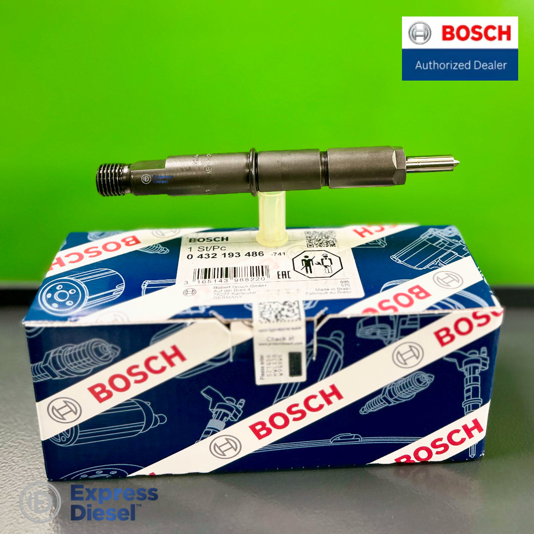 Bosch 0432193486 fuel injector with Deutz cross reference 02113133 for BF4M2012 engine