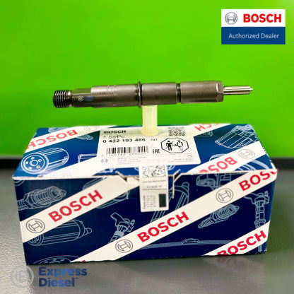 Bosch 0432193486 fuel injector with Deutz cross reference 02113133 for BF4M2012 engine