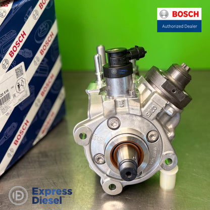 Bosch 0445020516 CP4 pump drive flange with fuel metering unit and electrical connector