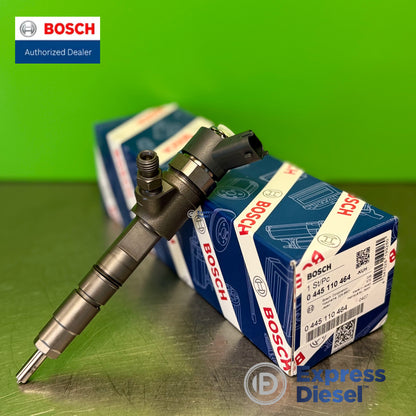 Genuine Bosch 0445110464 CRI2-16 common rail injector from Bosch Authorized Dealer Express Diesel for Yanmar 3TNV86CT engines