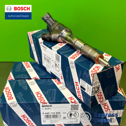 Bosch 0445110605 injector set of 3 - injector with three Bosch boxes