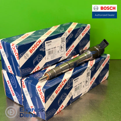 Bosch 0445110968 injector set of 3 for Doosan G2 D18 - nozzle tip detail