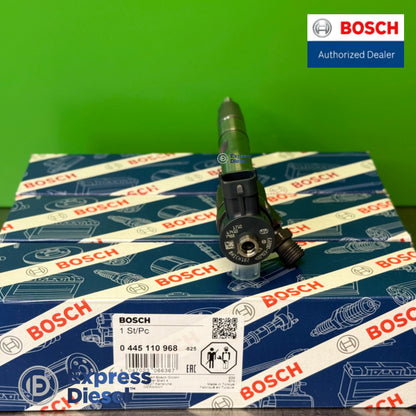Bosch 0445110968 injector set of 3 - head laser marking, Doosan OE 400903-00223