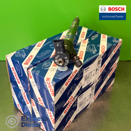Bosch 0445110968 injector set of 4 for Doosan G2 D24 - injector and Bosch boxes