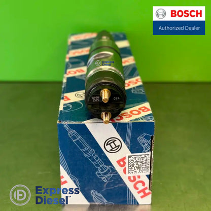 Bosch 0445120074 common rail injector - KHD OE 04902525 marking on the electrical connector