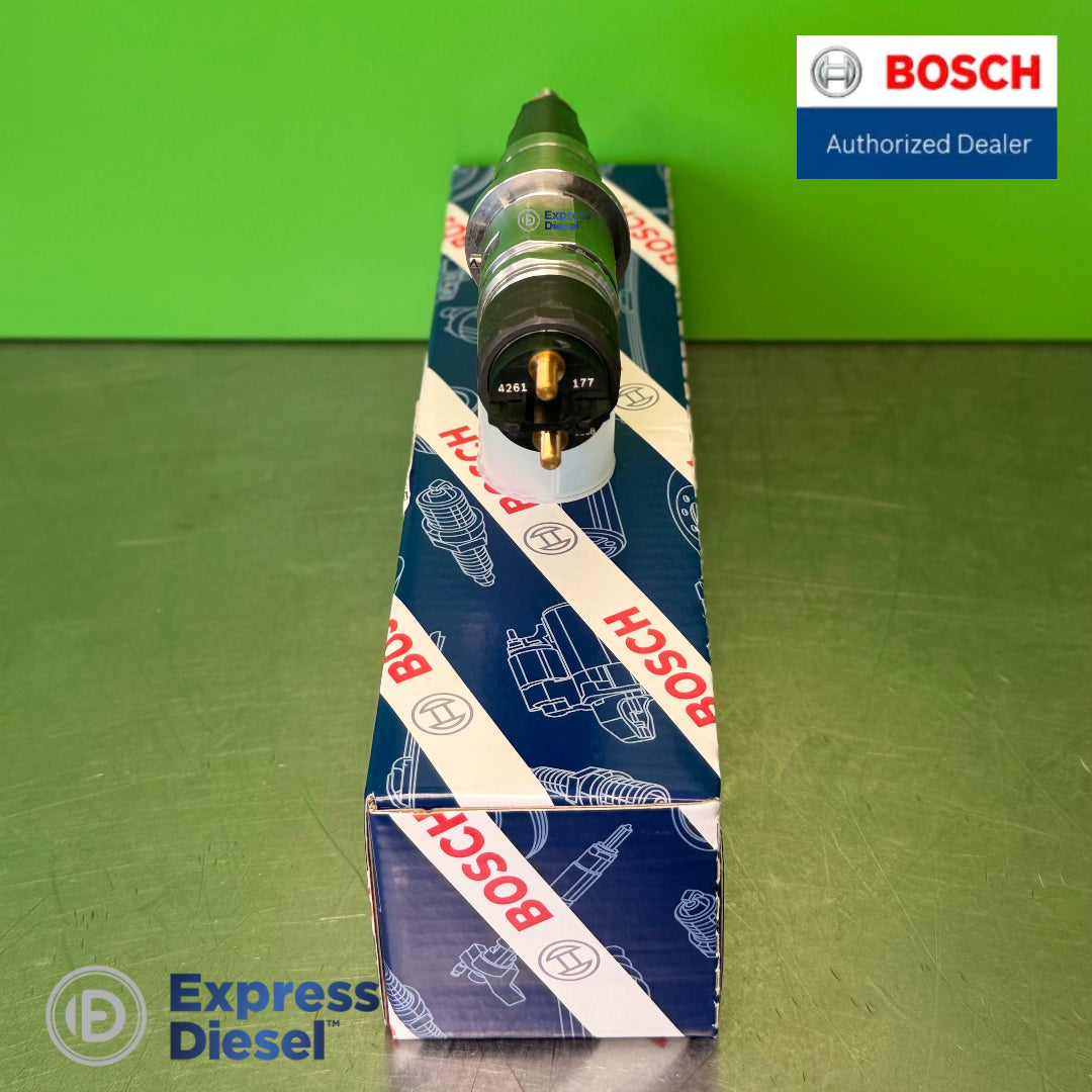 Bosch 0445120177 injector solenoid with laser-engraved part number for Cummins 6.7L 5254261