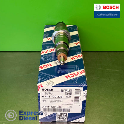 Bosch 0445120236 common rail injector body and nozzle with original Bosch box