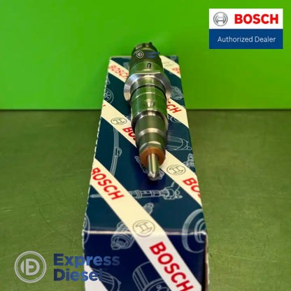 Bosch 0445120237 common rail injector - nozzle tip close-up