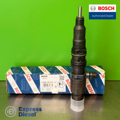 Bosch 0445120270 injector – nozzle tip close-up