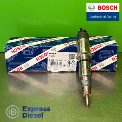 Bosch 0445120305 common rail injector - nozzle tip with copper sealing washer