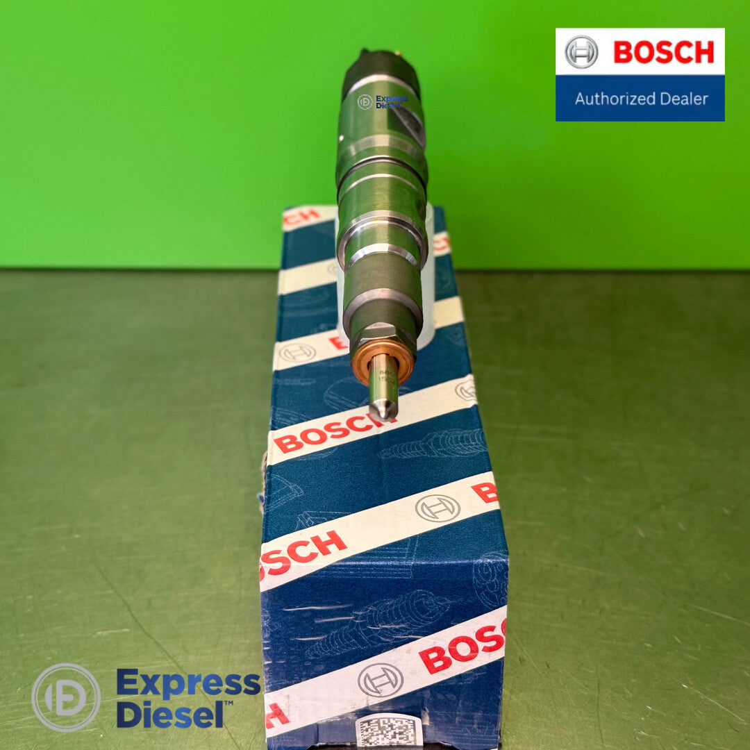 Bosch 0445120340 CRIN2-16 injector nozzle tip and sealing area close-up