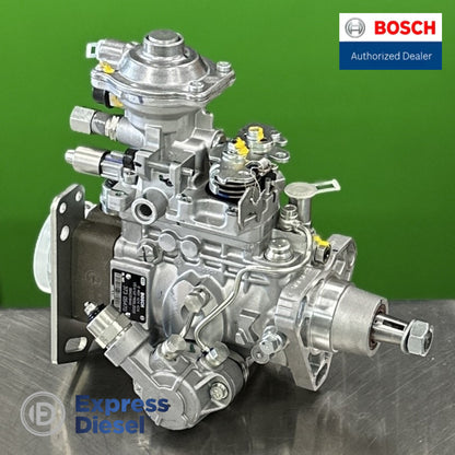 Bosch 0460424424 diesel injection pump, side view, New Holland B90 / Case 580 445T, ref 504251949