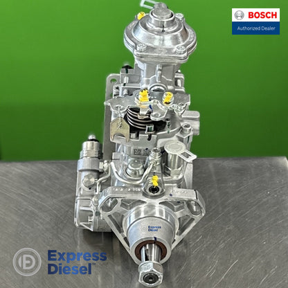 Bosch 0460424424 diesel injection pump, front view, Case 580 / New Holland B90 445T