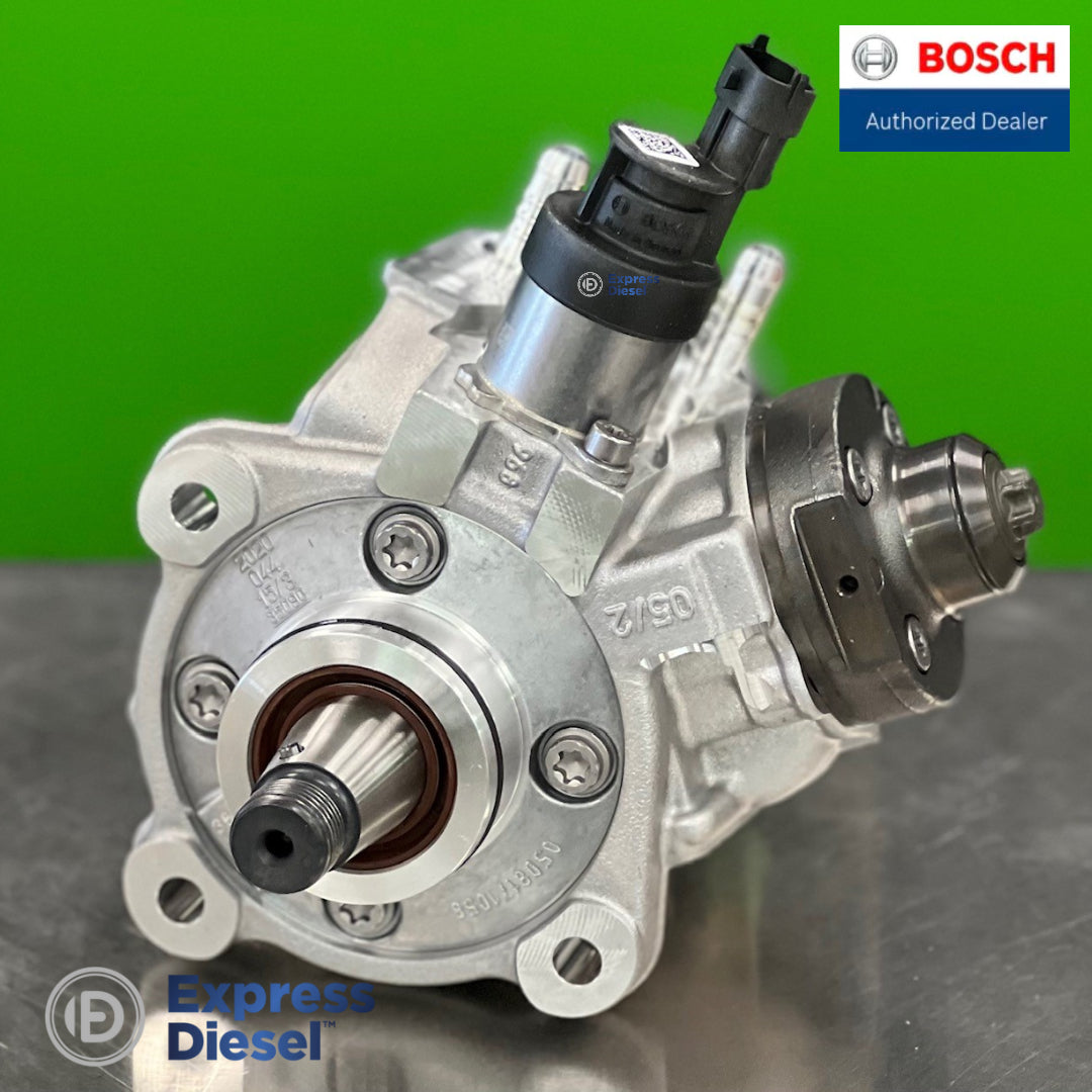 Bosch 0445020538 CP4 high-pressure fuel pump - drive end and mounting flange