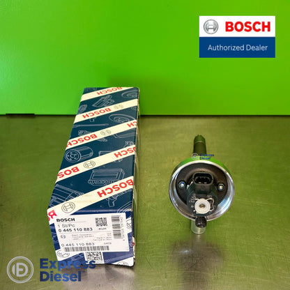 Bosch 0445110883 injector - electrical solenoid connector detail