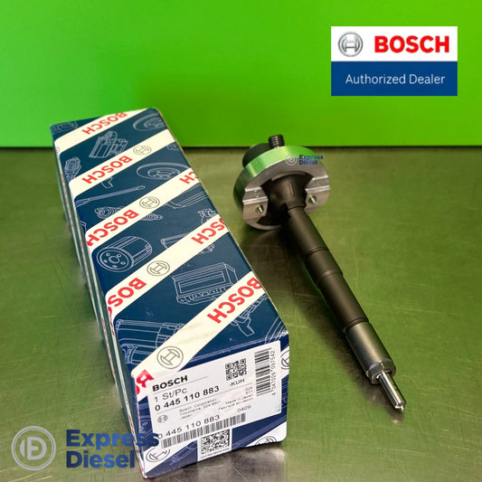 Bosch 0445110883 CRI2.1 common rail injector with genuine Bosch box for Nissan Cabstar and Patrol ZD30DDTI