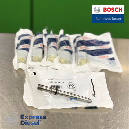 Bosch F00RC00647 injector connector tube set of 6 for Cummins ISB QSB 6.7L, Bosch bag marked F 00R C00 647