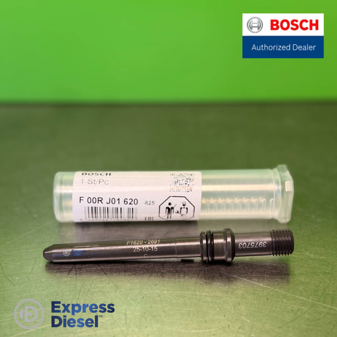 Tip detail of Bosch F00RJ01620 injector inlet connector for Bosch CRIN common rail injectors