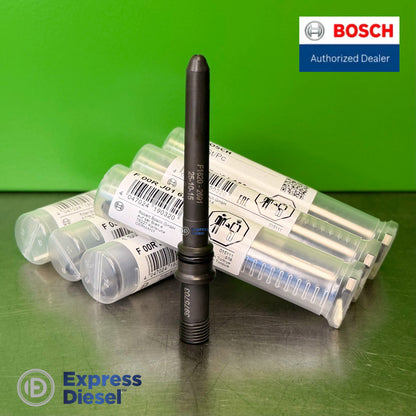 Bosch F00RJ01620 injector inlet connector set marking, made in Turkey (Cummins 3975703)
