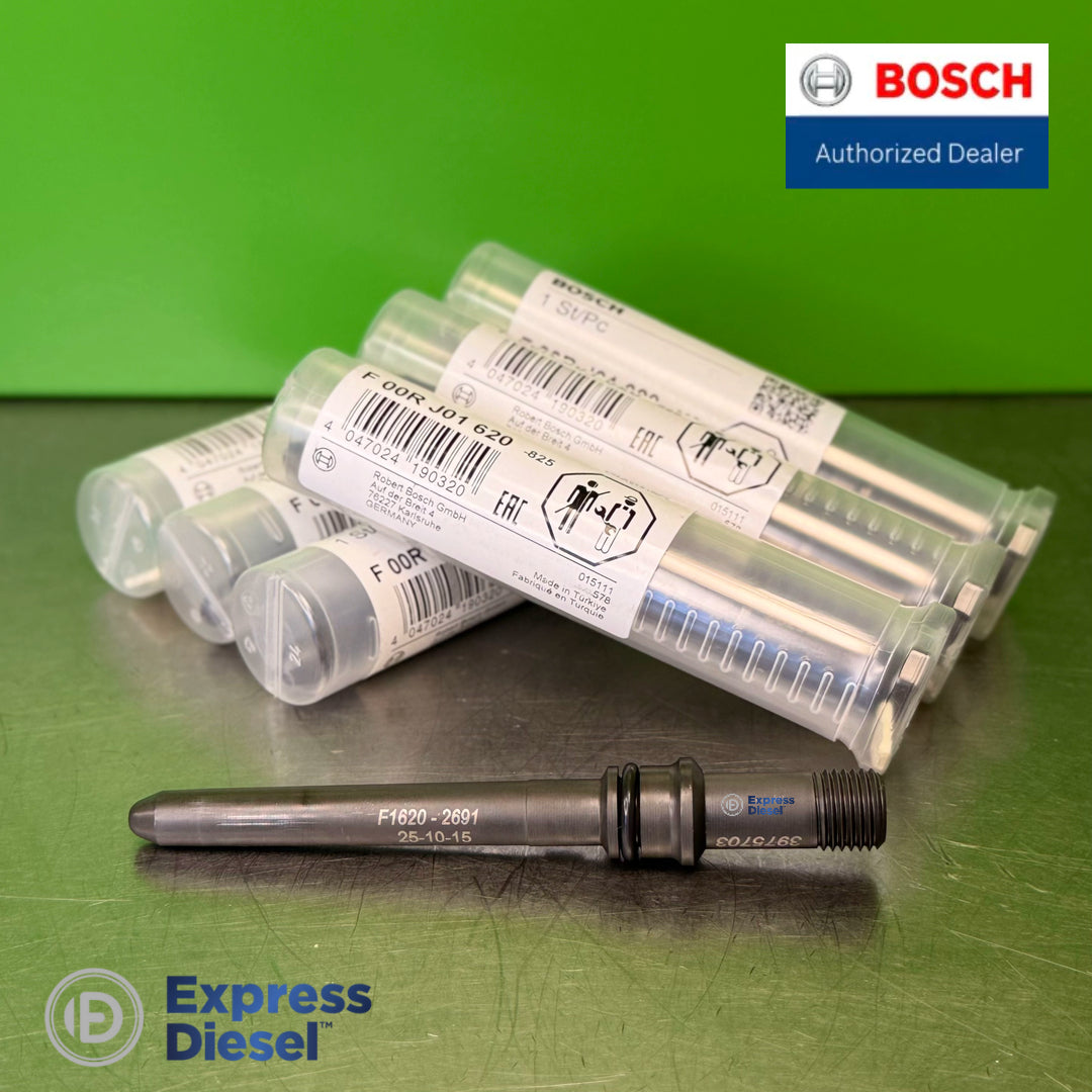 Set of 6 Bosch F00RJ01620 injector inlet connectors for Cummins, DAF and Komatsu, view 4