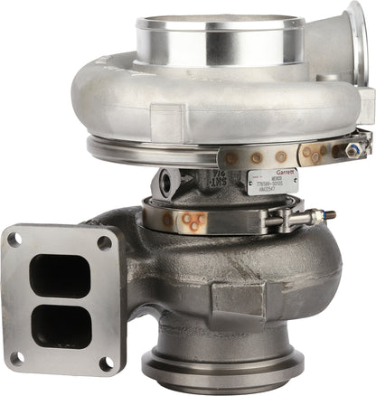 Garrett GTB4294 turbocharger identification nameplate, 776599-5010S, made in Mexico, ref XT0110100176