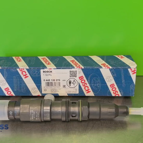 Bosch 0445120270 CRIN4 injector product video – Mercedes-Benz Actros Antos Arocs OM 471