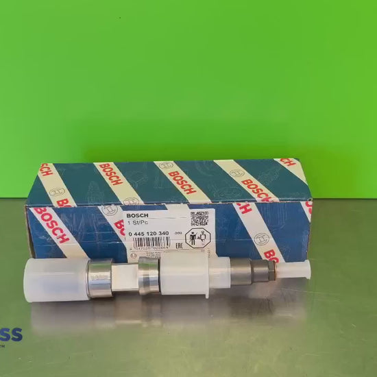 Bosch 0445120340 CRIN2-16 common rail injector product video for AGCO Power Sisu engines in Fendt, Massey Ferguson and Valtra machines