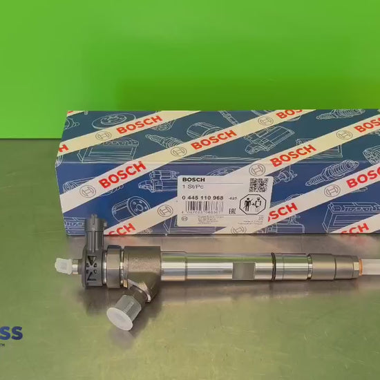 Bosch 0445110968 common rail injector product video - Doosan G2 D18 D24 off-highway