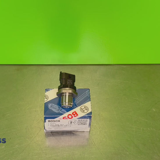 Bosch 0281006187 genuine rail pressure sensor presentation video for Renault Nissan 2.0 dCi M9R common rail diesel