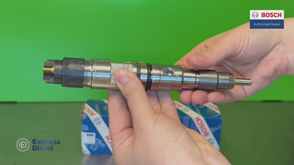 Bosch 0445120235 837073713 common rail diesel injector for Massey Ferguson Fendt Valtra Sisu AGCO engines video presentation