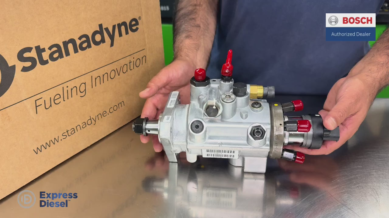 360 degree video of new Stanadyne DE2435-6322 diesel injection pump for John Deere 4045
