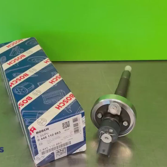 Bosch 0445110883 CRI2.1 common rail injector product video - Nissan Cabstar and Patrol ZD30DDTI