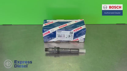 Bosch 0432133788 diesel fuel injector for Perkins 1106C-E60TA and Caterpillar 3056E product presentation video