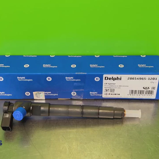 28654965 Delphi common rail injector for VW Crafter, Transporter T6 and MAN TGE 2.0 TDI product presentation video