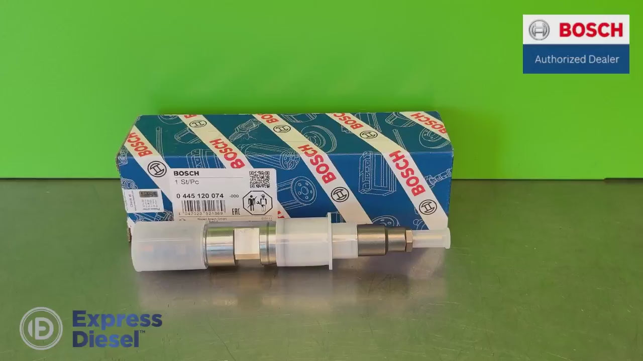 Bosch 0445120074 common rail injector product video - Renault Midlum II DXi 5, DXi 7 and Deutz TCD 2013
