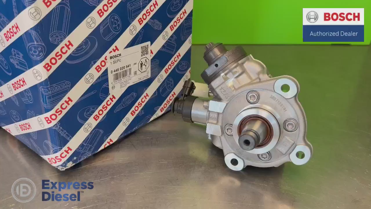 Bosch 0445020541 CP4 fuel injection pump product video - Bobcat Doosan D18 D24